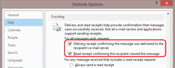 How To Request Read Reciept In Outlook For Mac 2016